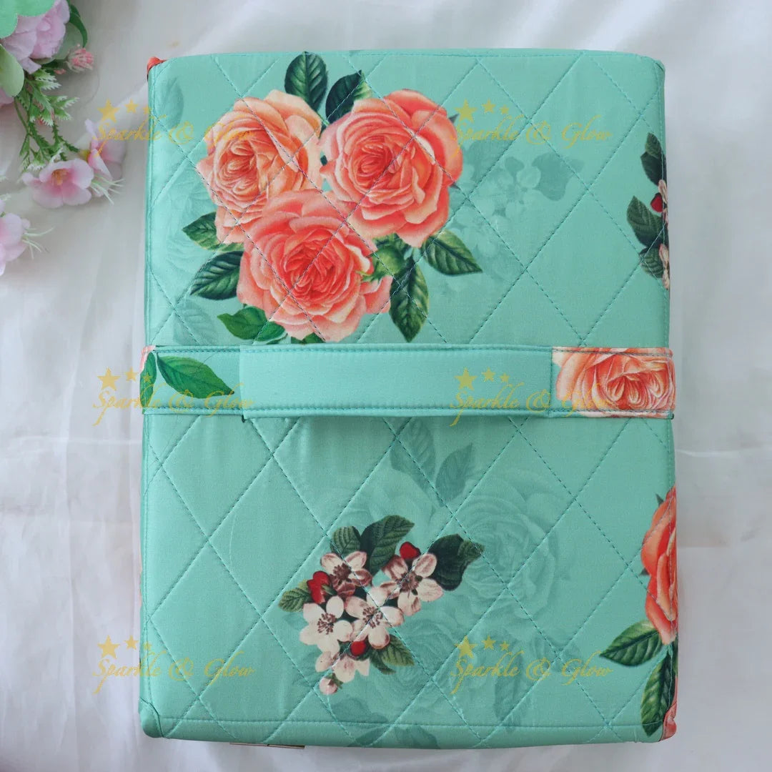 Elegant Floral Jewel Organizer for Festive Occasions
