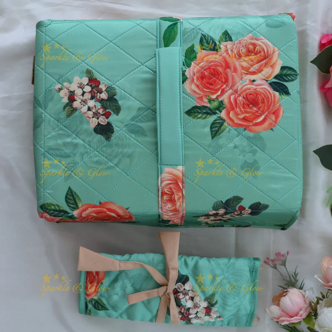 Elegant Floral Jewel Organizer for Festive Occasions