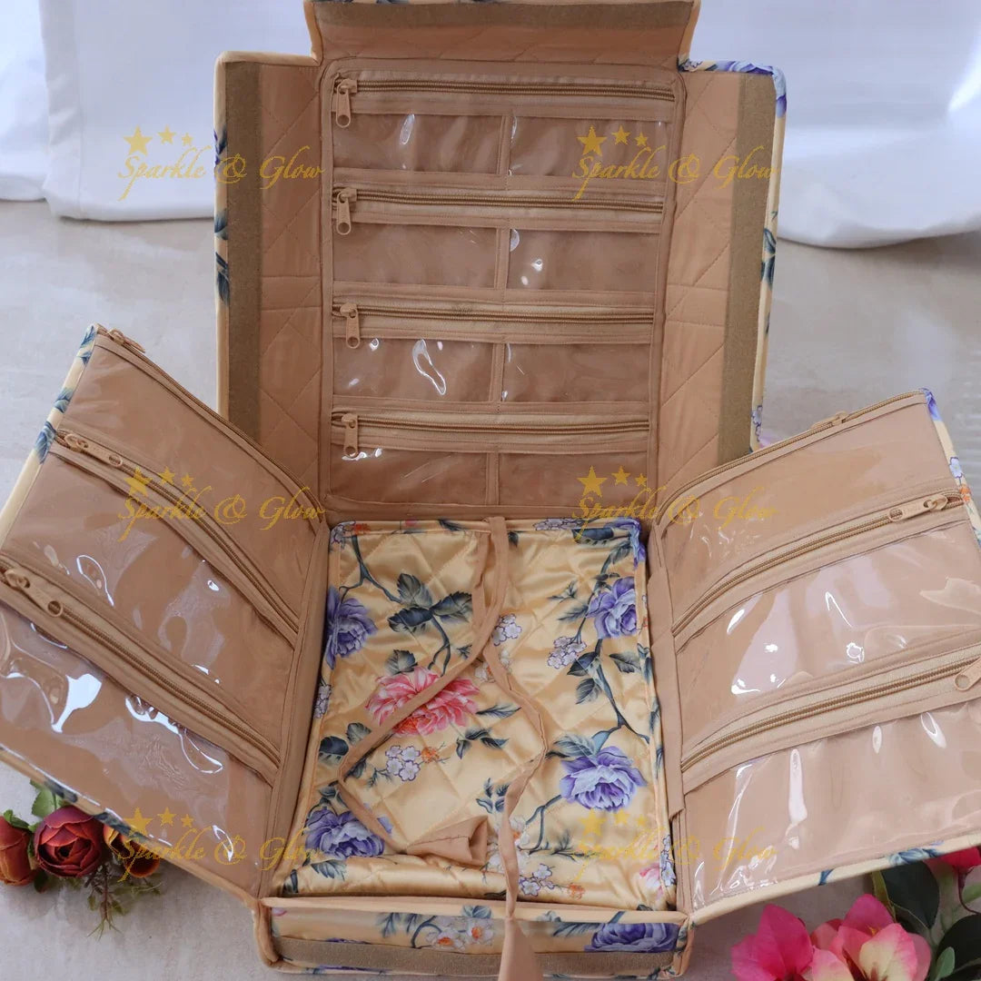 Exquisite Floral Organizer for Timeless Jewelry Care