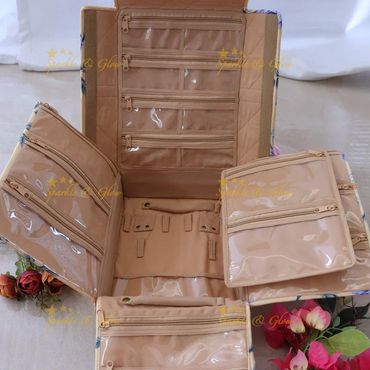 Exquisite Floral Organizer for Timeless Jewelry Care
