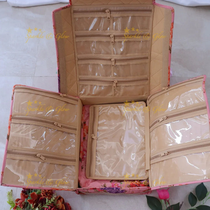 Elegant Floral Festive Jewelry Organizer | New Arrival