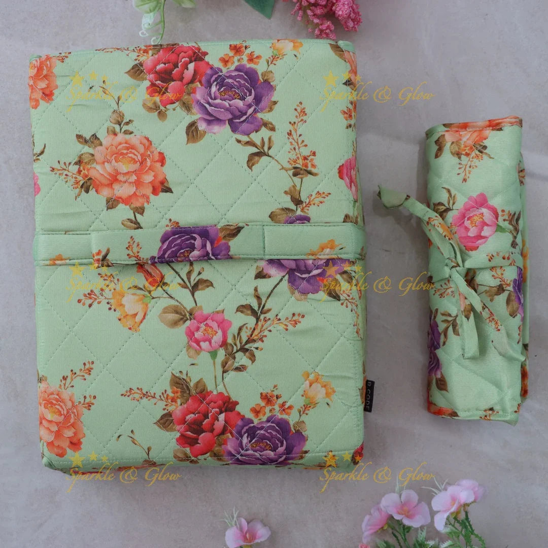 Floral Wedding Jewelry Organizer Box | Exquisite Design
