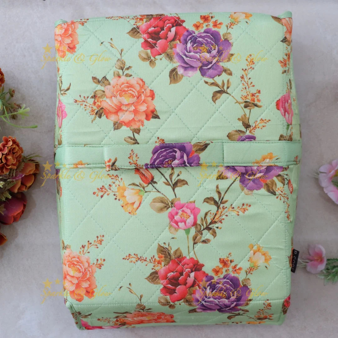 Floral Wedding Jewelry Organizer Box | Exquisite Design