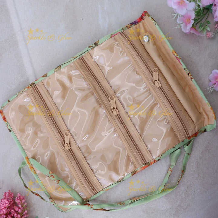 Floral Wedding Jewelry Organizer Box | Exquisite Design