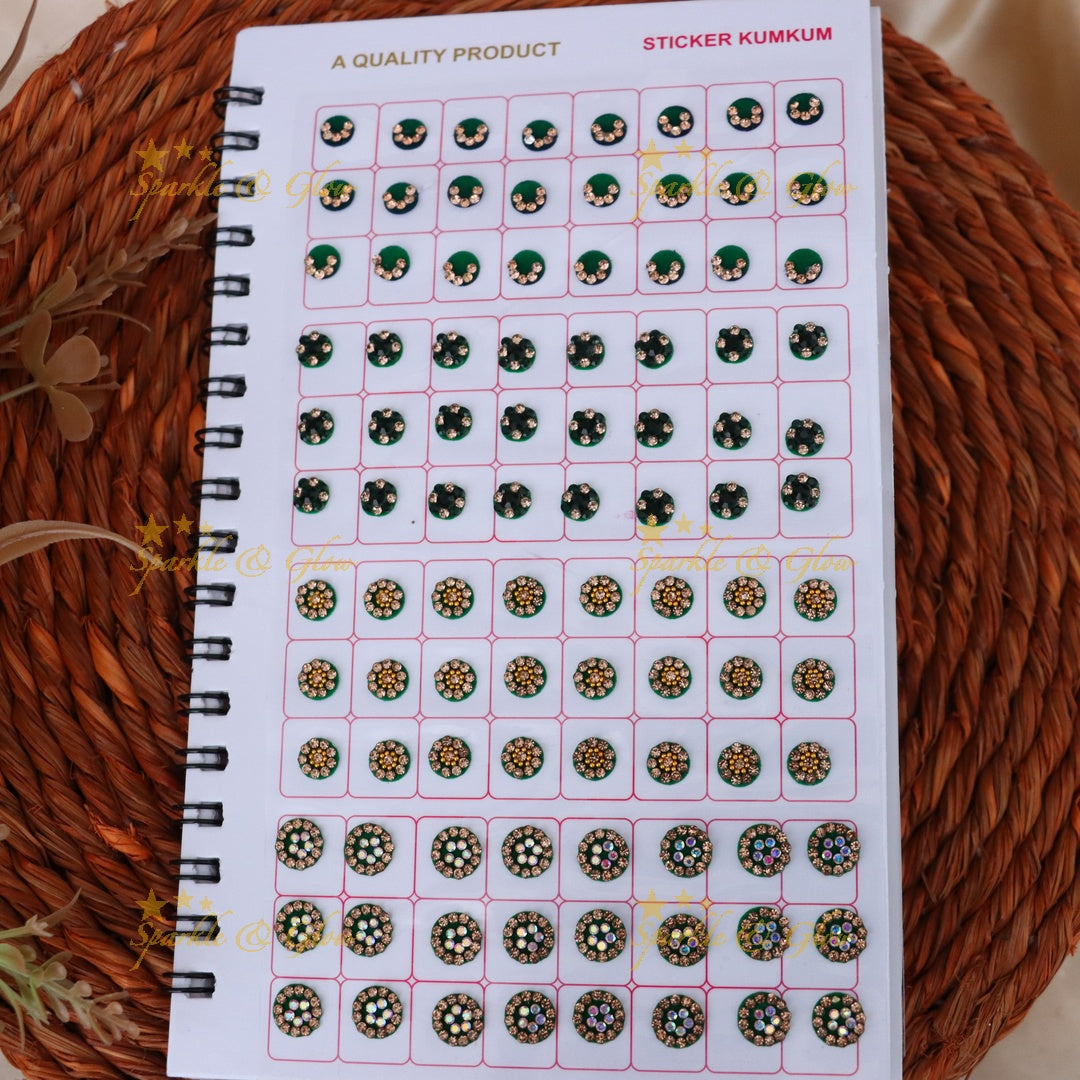 Exquisite Bridal Bindi Set for Festive Elegance