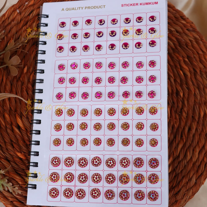 Exquisite Bridal Bindi Set for Festive Elegance