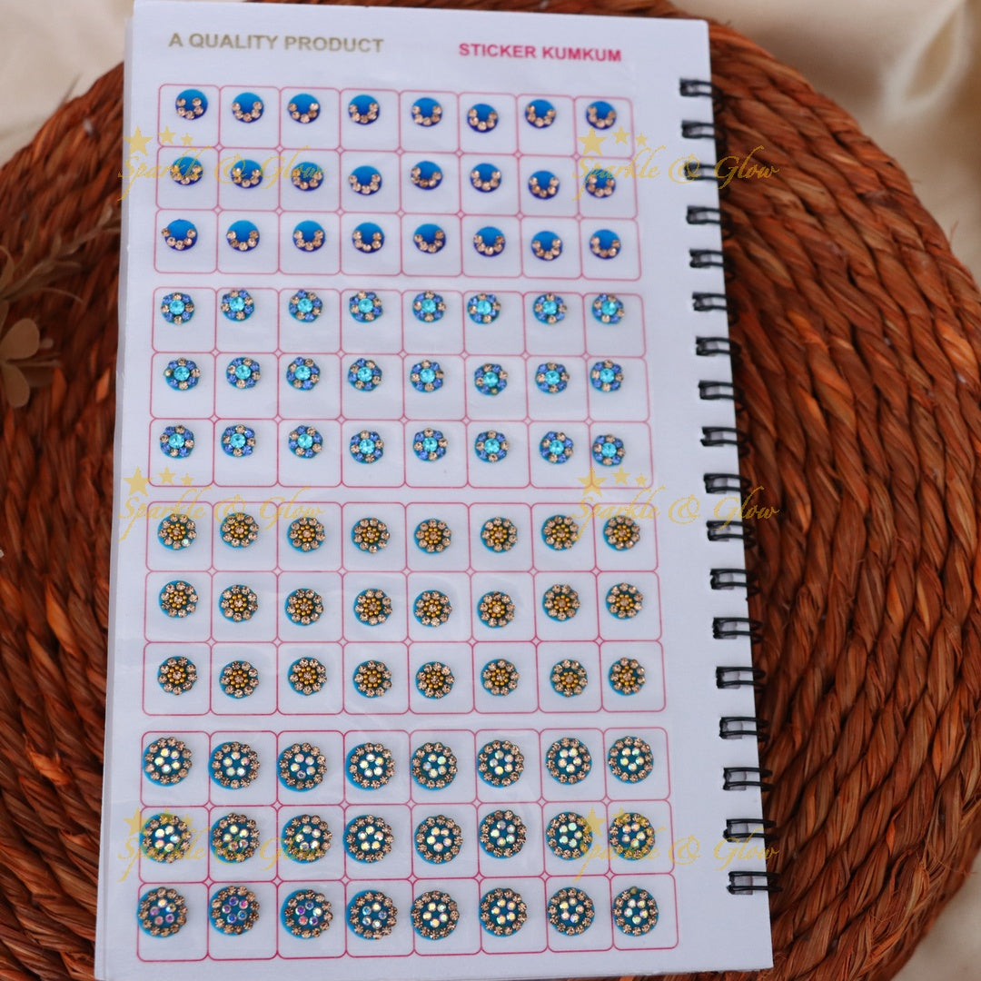 Exquisite Bridal Bindi Set for Festive Elegance