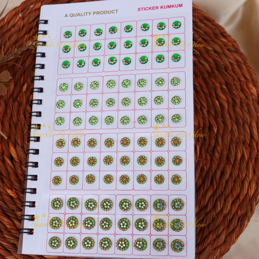 Exquisite Bridal Bindi Set for Festive Elegance