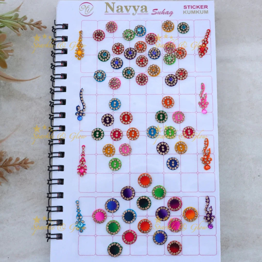 Navya Suhag Kumkum Bindi Set - Elegant & Festive