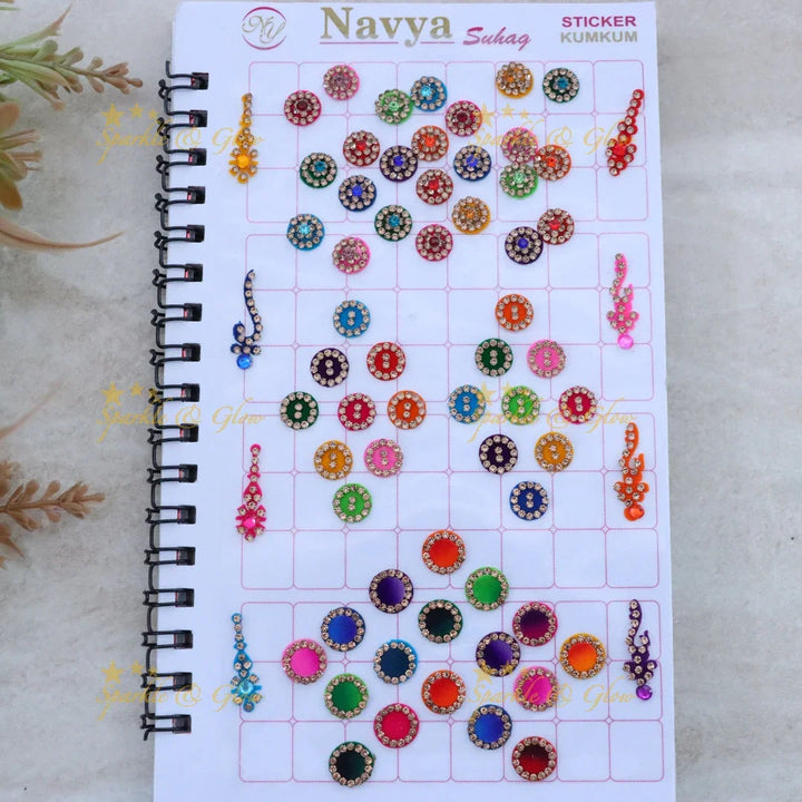 Navya Suhag Kumkum Bindi Set - Elegant & Festive