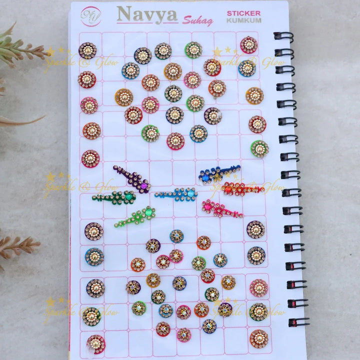 Navya Suhag Kumkum Bindi Set - Elegant & Festive