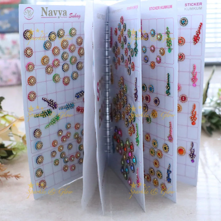 Navya Suhag Kumkum Bindi Set - Elegant & Festive