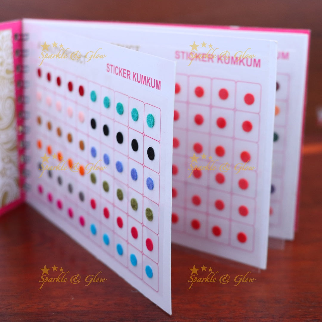 Enhance Your Festive Look with Our Multicolor Bindi Set