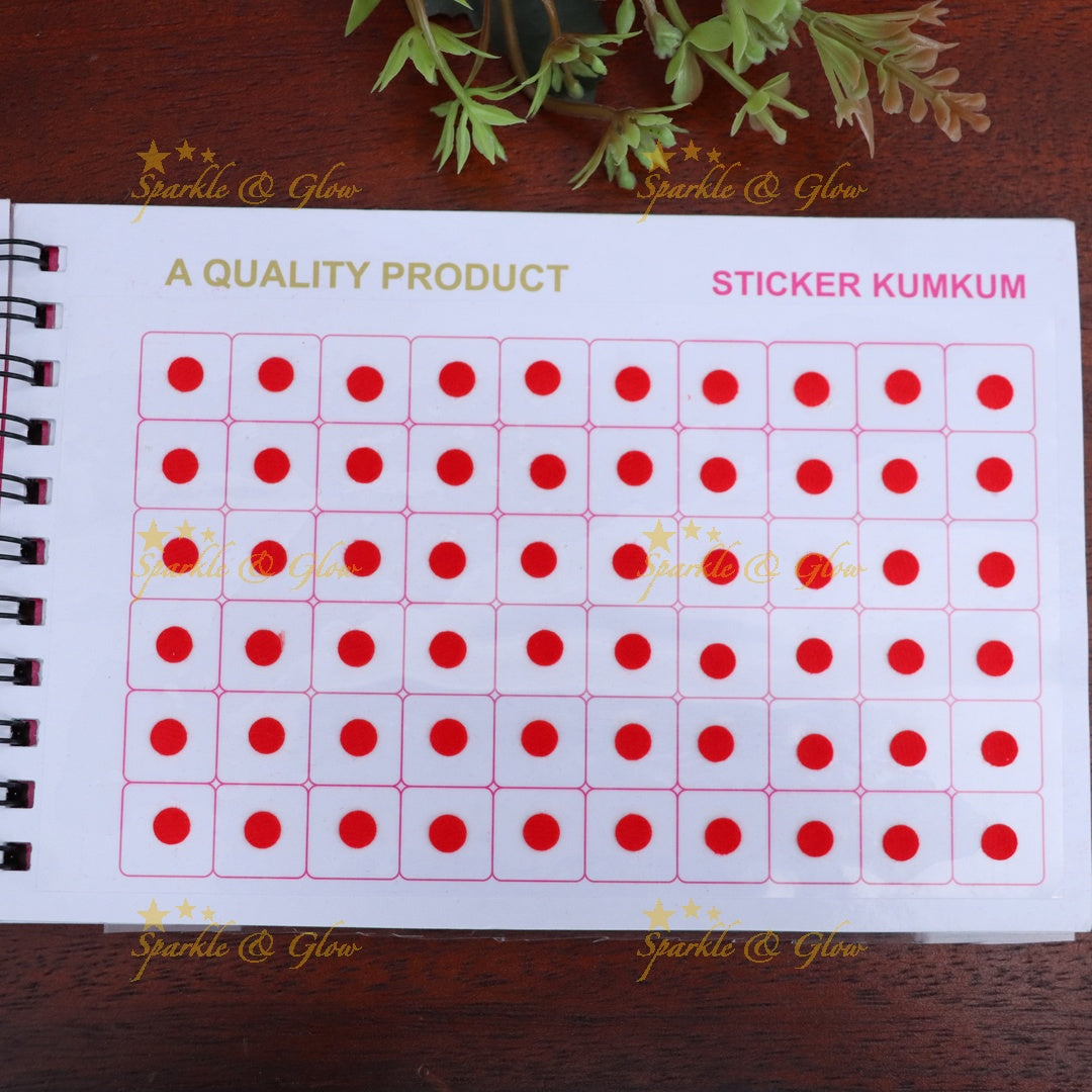 Express Your Style with Festive Multicolor Bindi Set