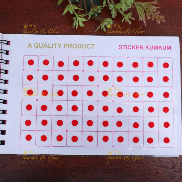 Enhance Your Festive Look with Our Multicolor Bindi Set