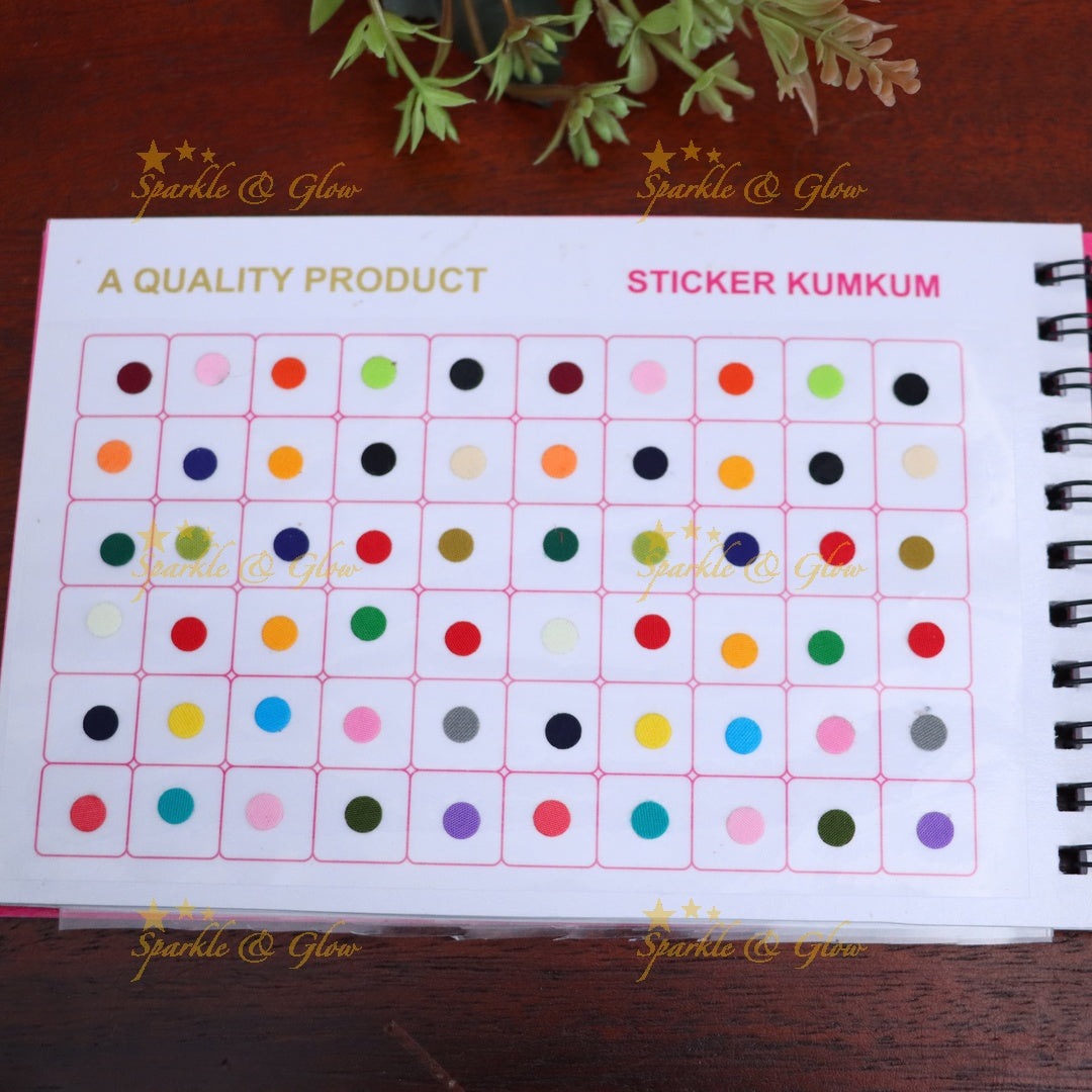 Express Your Style with Festive Multicolor Bindi Set