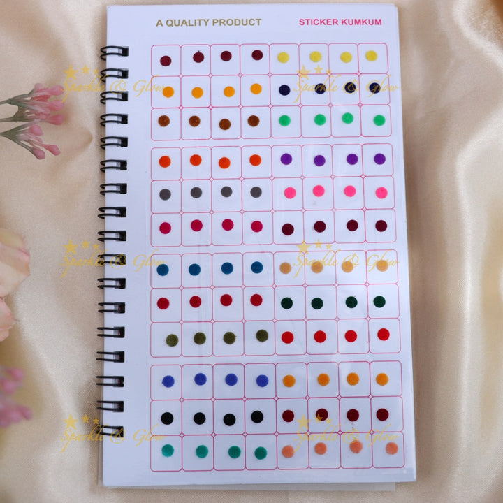 Enchanting Half Moon Bindis for Festive Sparkle