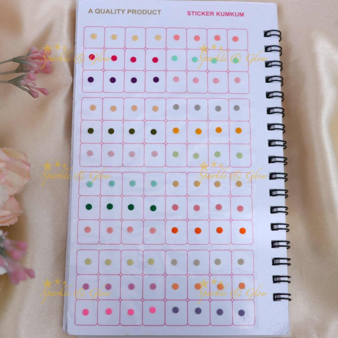 Enchanting Half Moon Bindis for Festive Sparkle