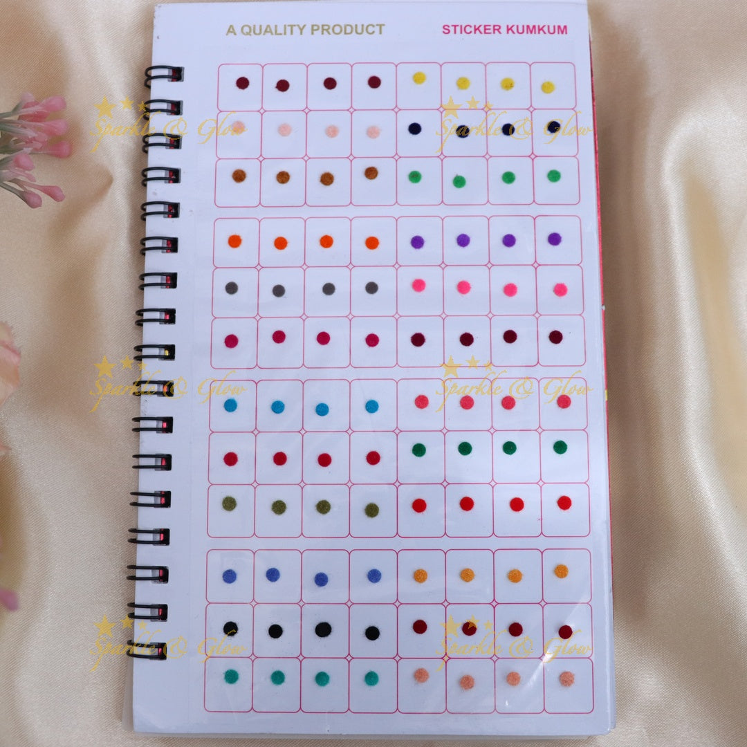 Enchanting Half Moon Bindis for Festive Sparkle