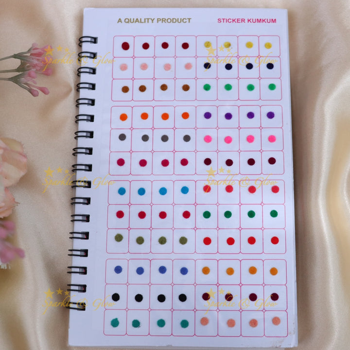 Enchanting Half Moon Bindis for Festive Sparkle