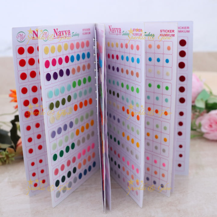 Celebrate Festivities with Multicolor Bindi Set