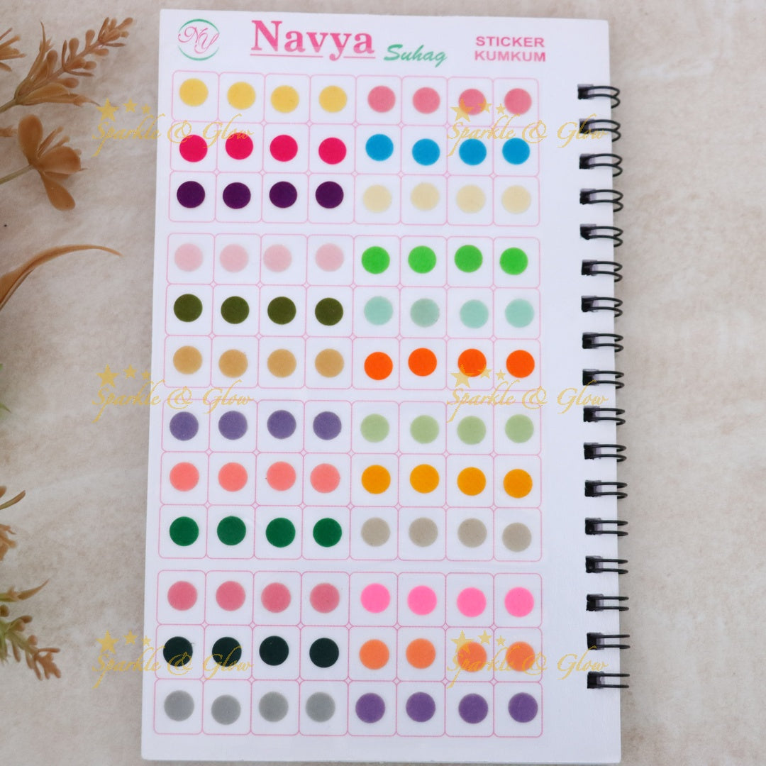 Celebrate Festivities with Multicolor Bindi Set