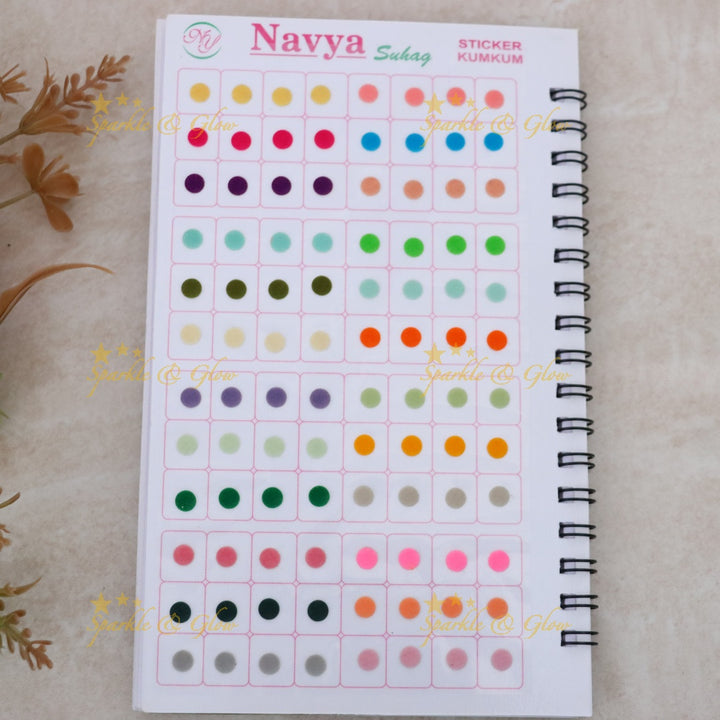 Celebrate Festivities with Multicolor Bindi Set