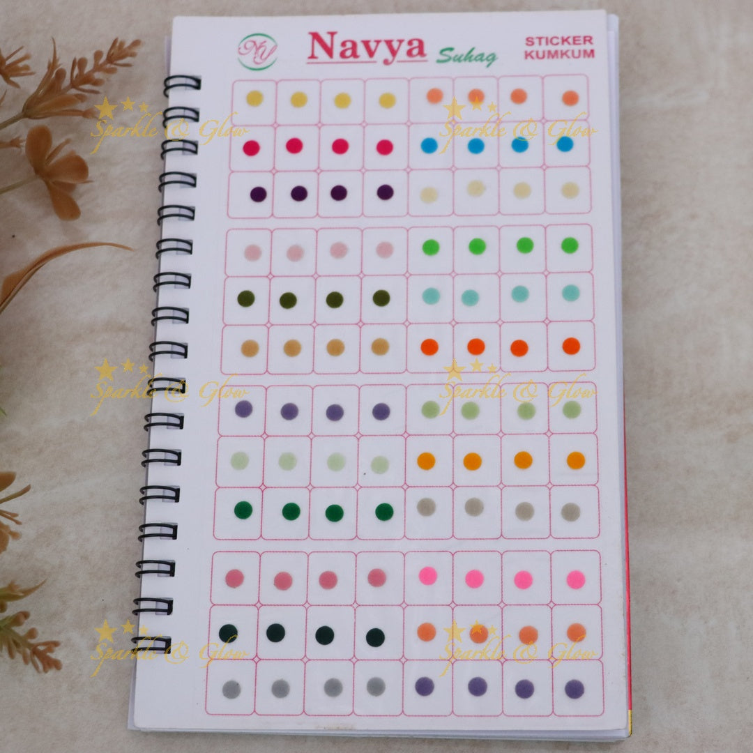 Celebrate Festivities with Multicolor Bindi Set