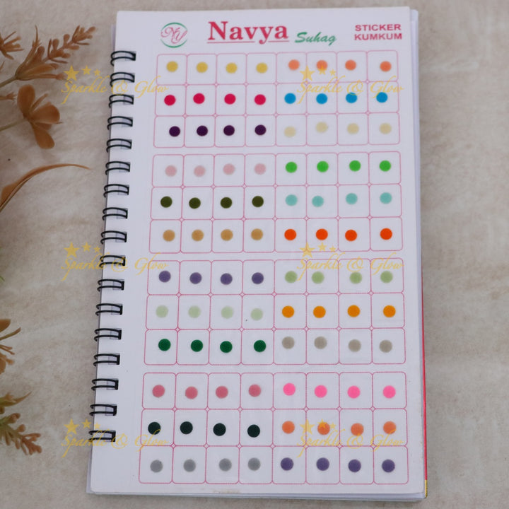 Celebrate Festivities with Multicolor Bindi Set