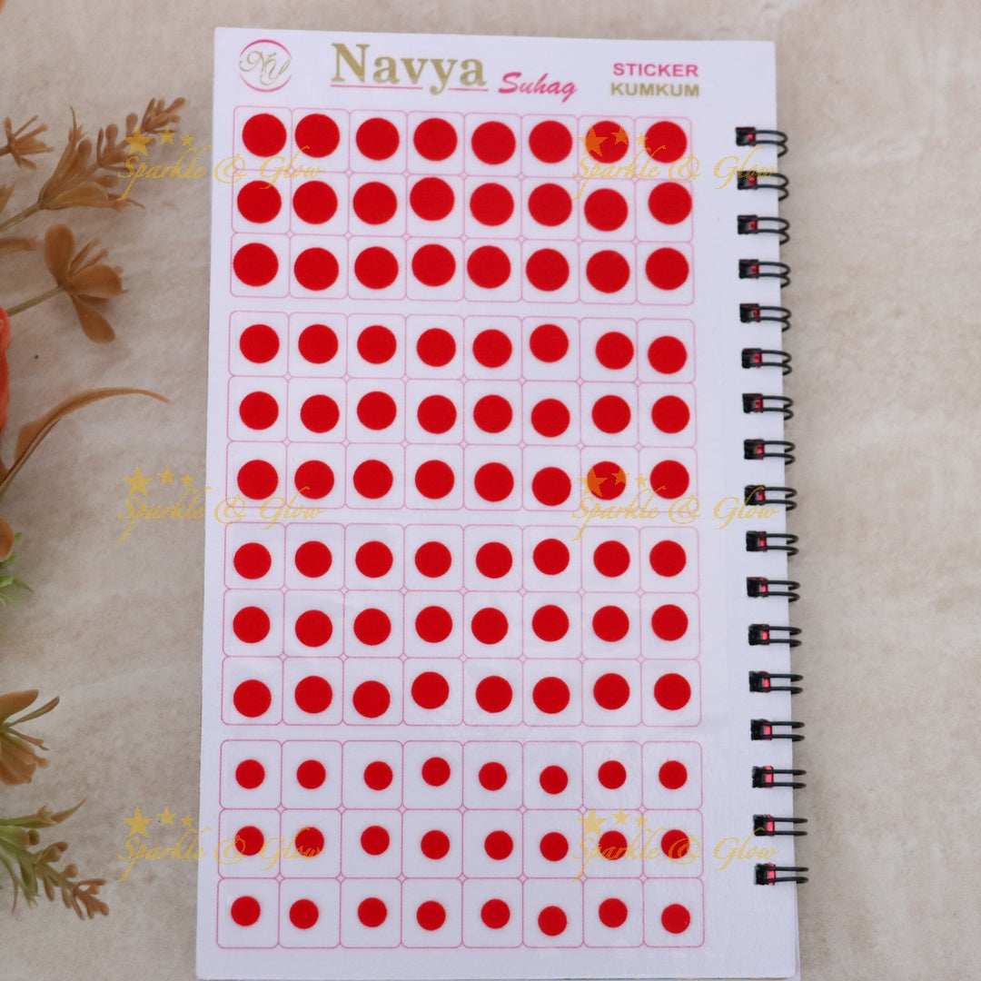 Shop Elegant Multicolor Festive Bindi Set Online