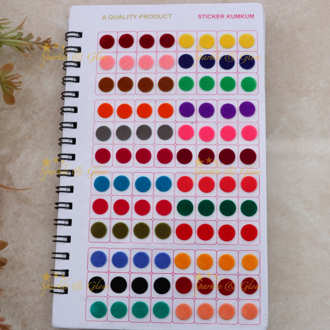 Shop Elegant Multicolor Festive Bindi Set Online