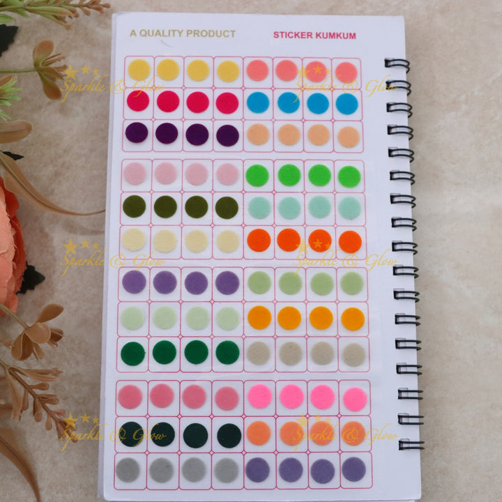 Shop Elegant Multicolor Festive Bindi Set Online