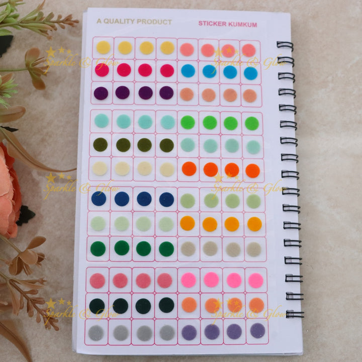 Shop Elegant Multicolor Festive Bindi Set Online