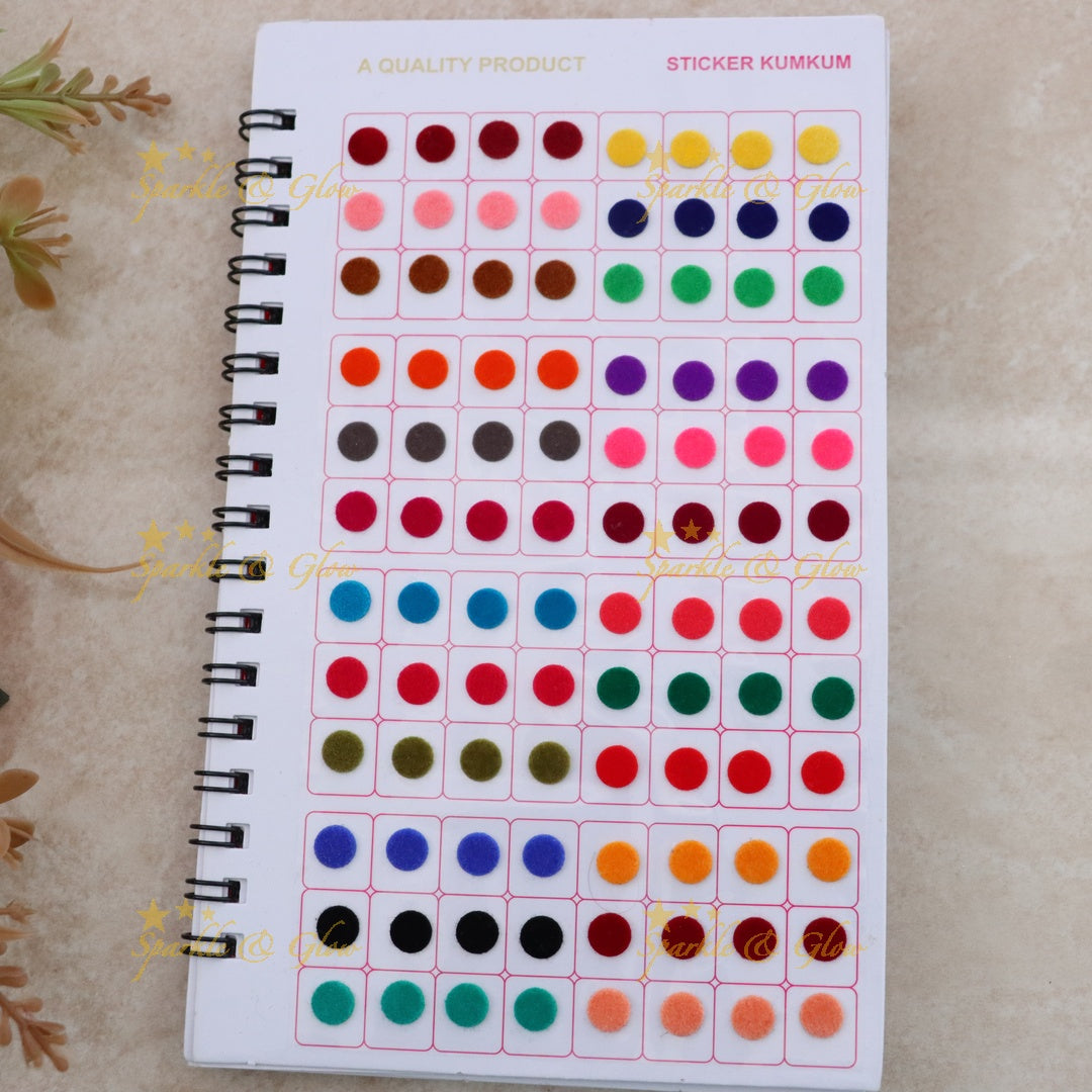 Shop Elegant Multicolor Festive Bindi Set Online