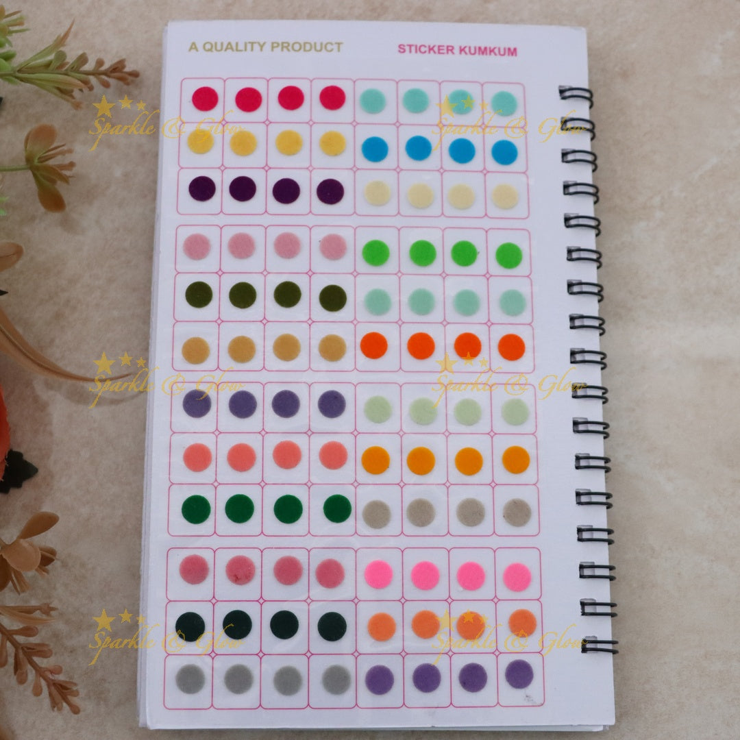 Shop Elegant Multicolor Festive Bindi Set Online