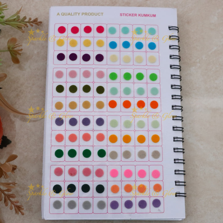 Shop Elegant Multicolor Festive Bindi Set Online