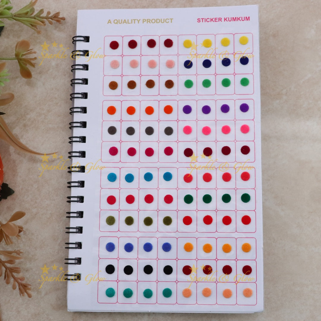 Shop Elegant Multicolor Festive Bindi Set Online