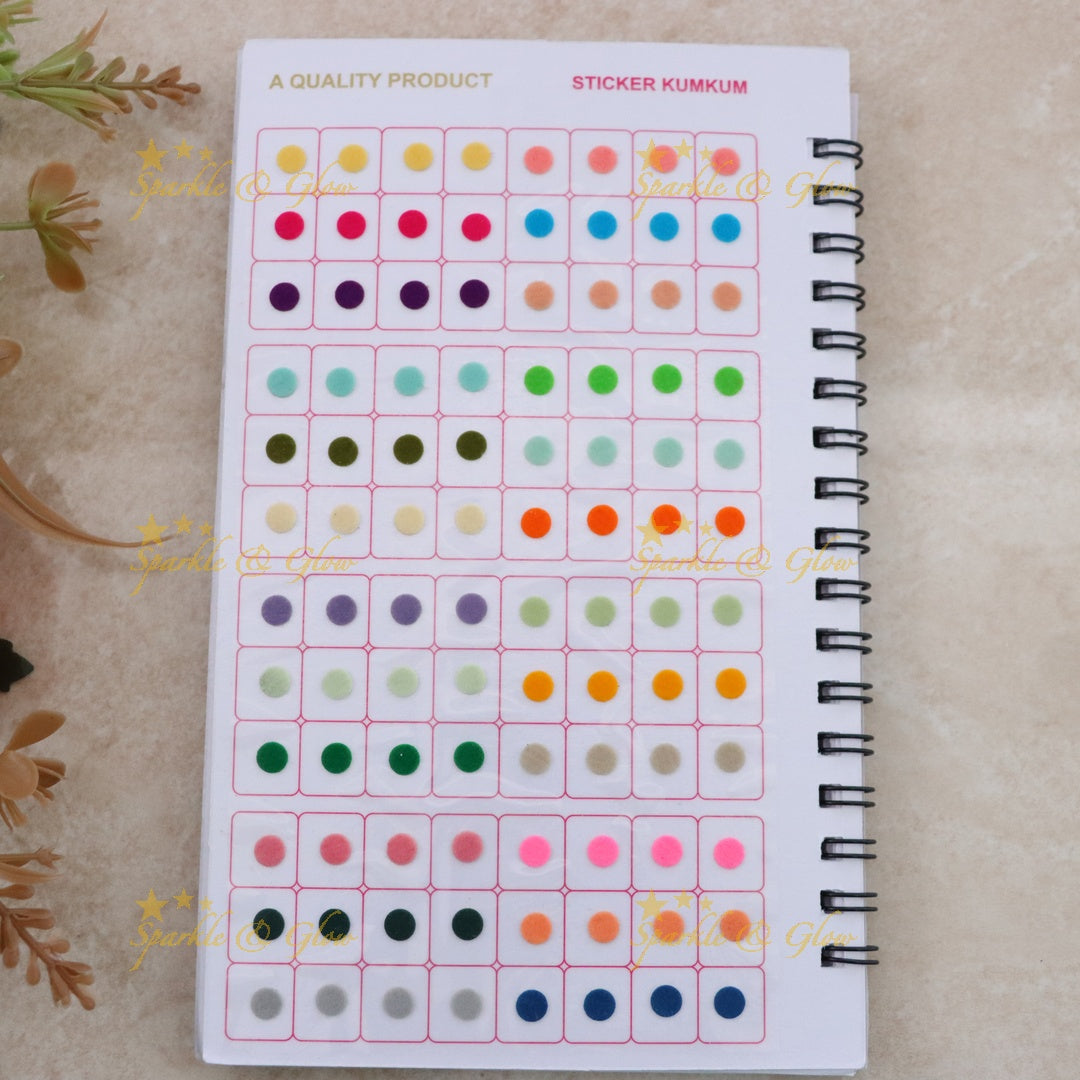 Shop Elegant Multicolor Festive Bindi Set Online