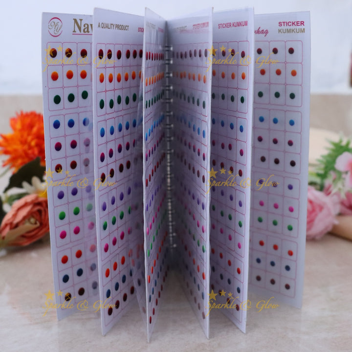 Dual Shade Festive Bindis - Perfect for Celebrations