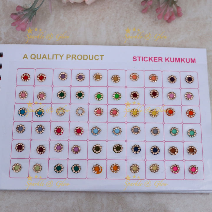 Exquisite Festive Bindi Set for Glamorous Celebrations