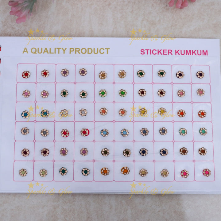 Exquisite Festive Bindi Set for Glamorous Celebrations