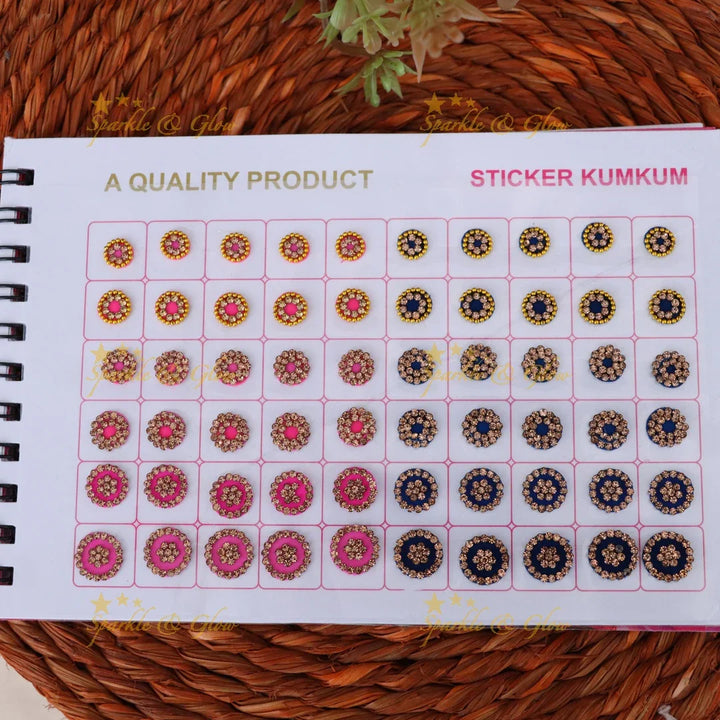 Floral Bindi Set – Perfect for Weddings & Festivals