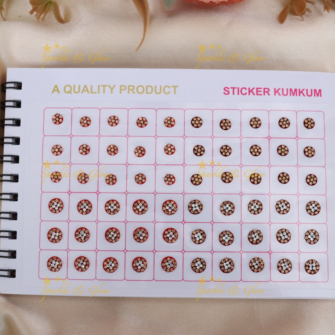 Dazzling Stone Bridal Bindi Set for Festive Elegance