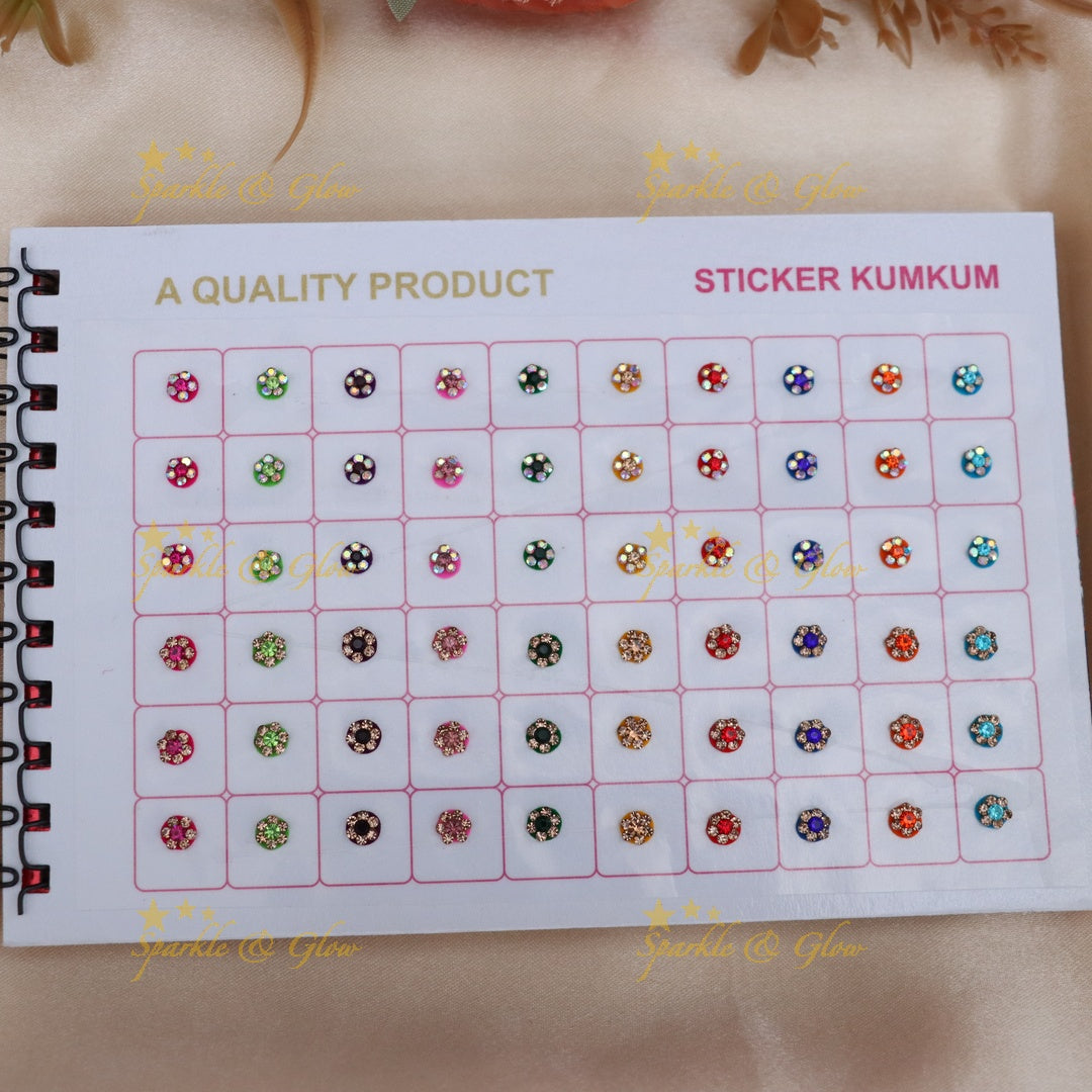 Dazzling Stone Bridal Bindi Set for Festive Elegance