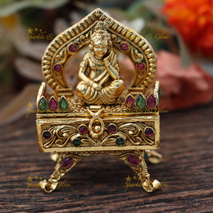 Exquisite Kumkum Box with Idol – Perfect for Traditions