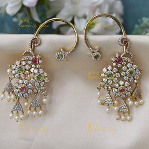 Exquisite Gold Ear Cuffs Perfect for Festive Glamour