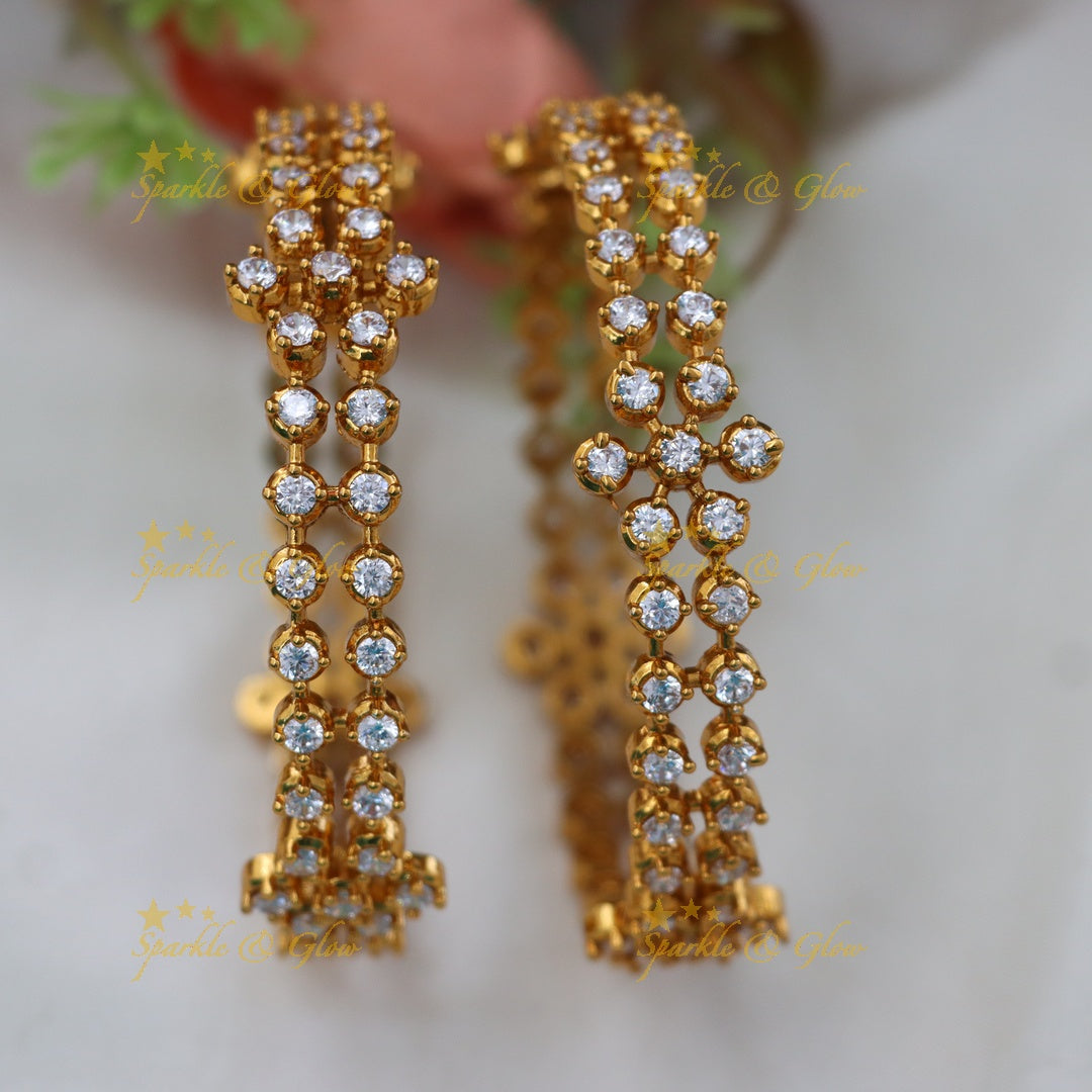 Exquisite Gold-Look Designer Bangles for Celebrations