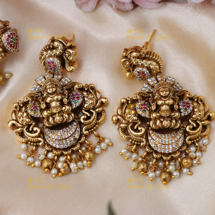 Exquisite Temple Choker Necklace for Bridal Elegance