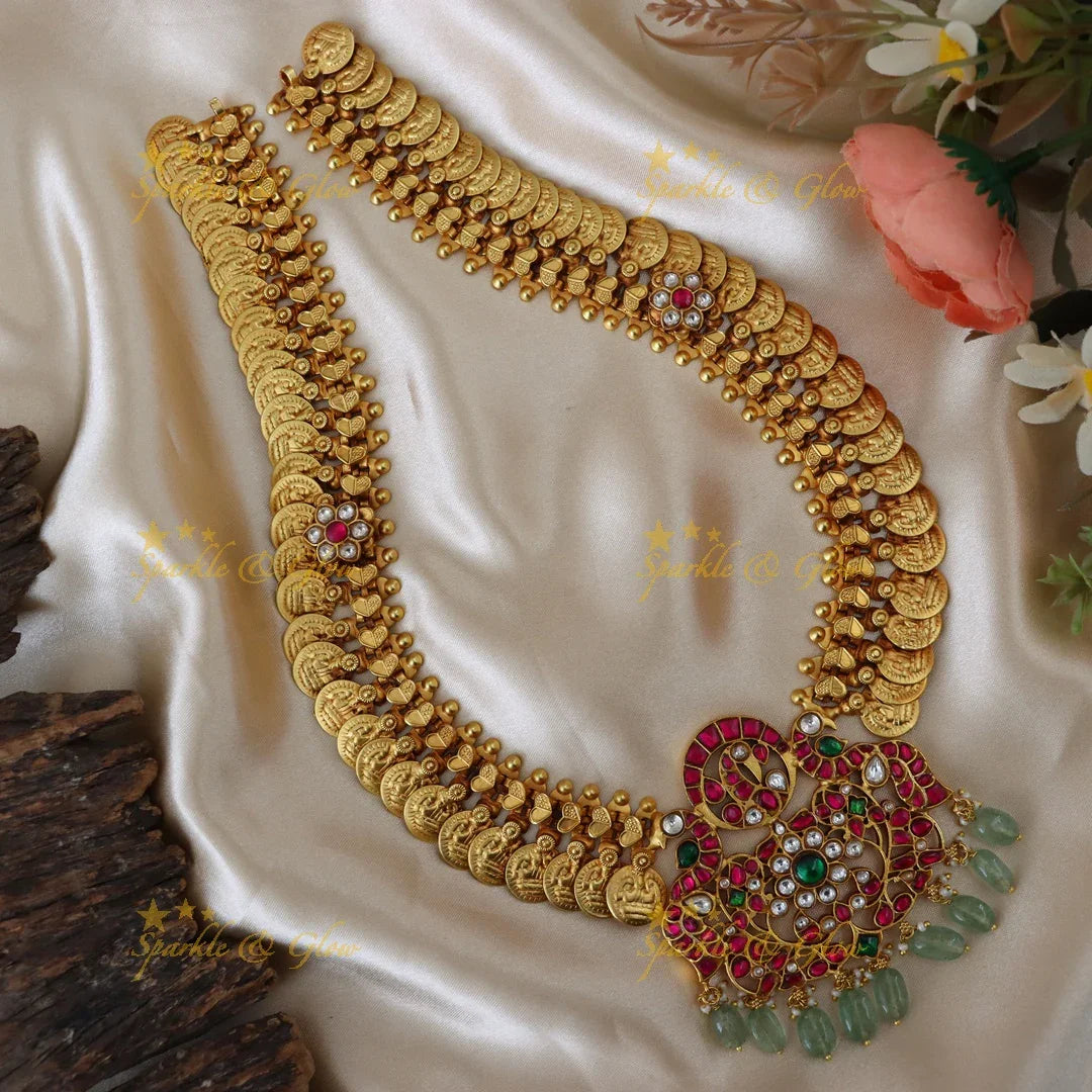 Exquisite Long Coin Necklace for Wedding Elegance