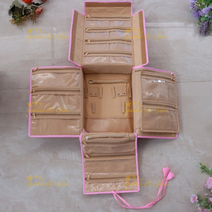 Multicolor Festive Jewellery Organizer - Vibrant Design